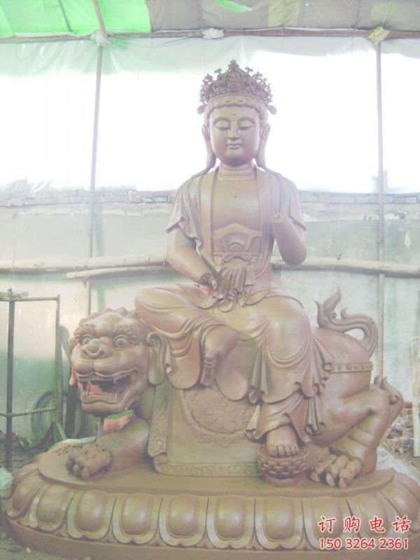 常用文殊普贤菩萨铜佛像,铸铜工艺,仿古铜佛像厂家 常用文殊普贤菩萨铜佛像,铸铜工艺,仿古铜佛像厂家