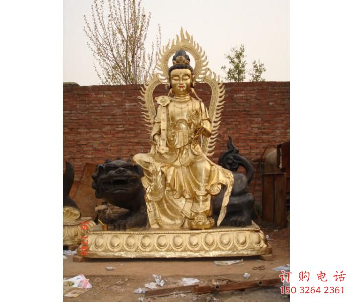 寺庙文殊普贤菩萨铜佛像生产,铸铜佛像,仿古铜佛像厂家 寺庙文殊普贤菩萨铜佛像生产,铸铜佛像,仿古铜佛像厂家