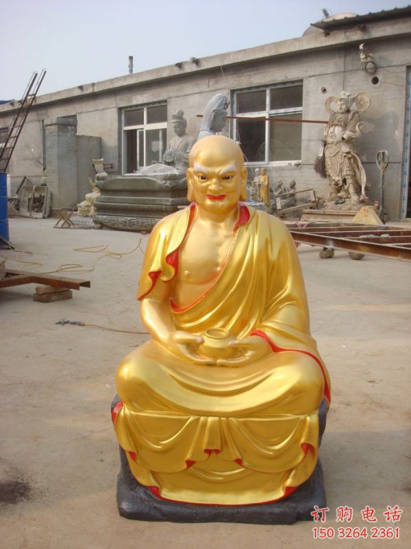 预定十八罗汉神像，佛堂摆放，大型十八罗汉神像加工