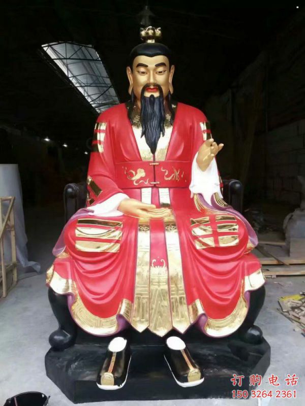 常用元始天尊神像，铸铜工艺，寺庙元始天尊神像厂家
