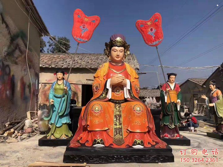 常用王母娘娘神像，仿古神像，寺庙王母娘娘神像厂