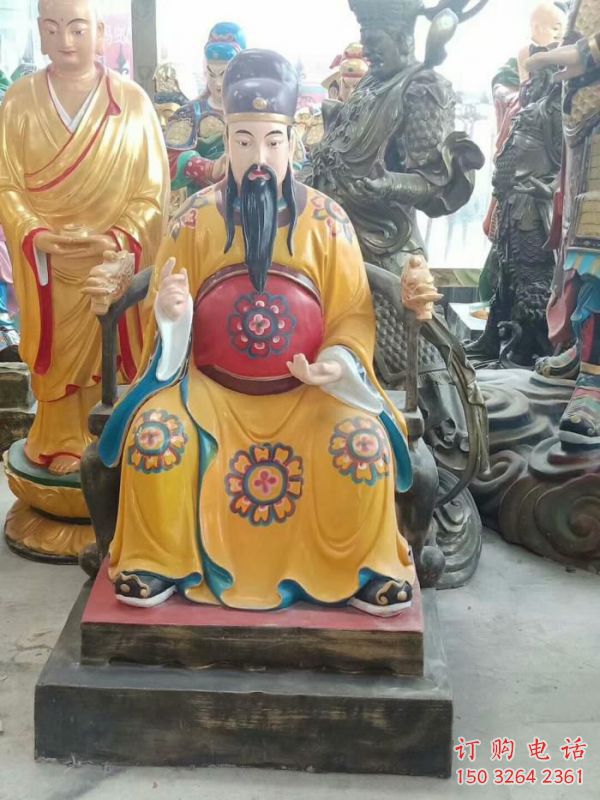 常用玉皇大帝神像，家用神像，大型玉皇大帝神像加工