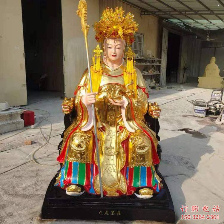 大型老母神像厂家，彩绘工艺，老母神像承接