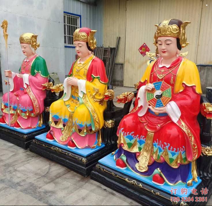 供应老母神像，玻璃钢材质，老母神像制作