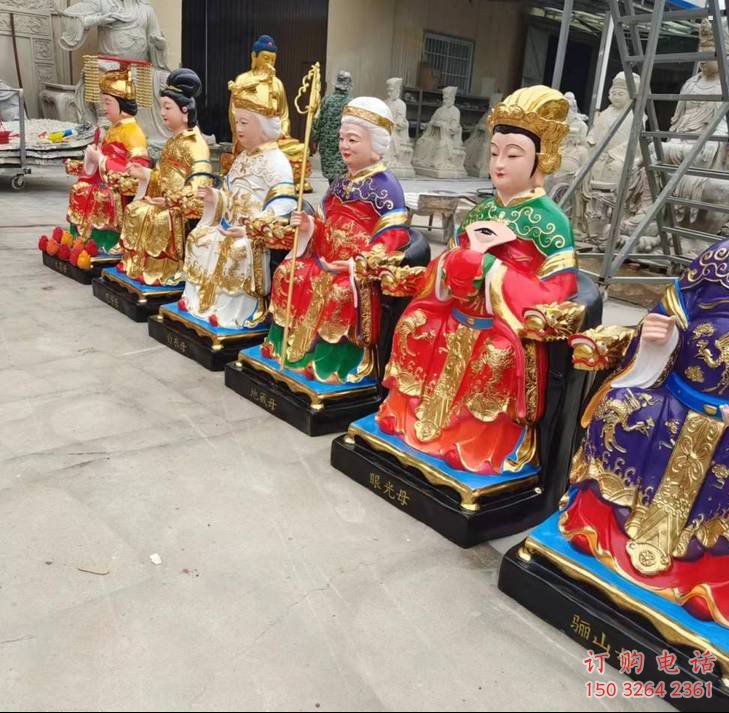 提供老母神像，彩绘工艺，老母神像承接