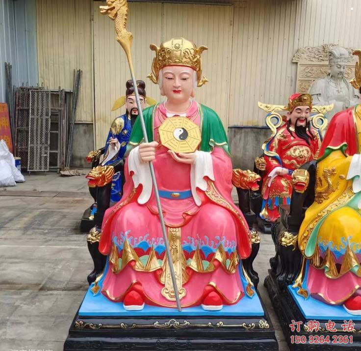 预定老母神像，现代工艺，铸铜老母神像制作