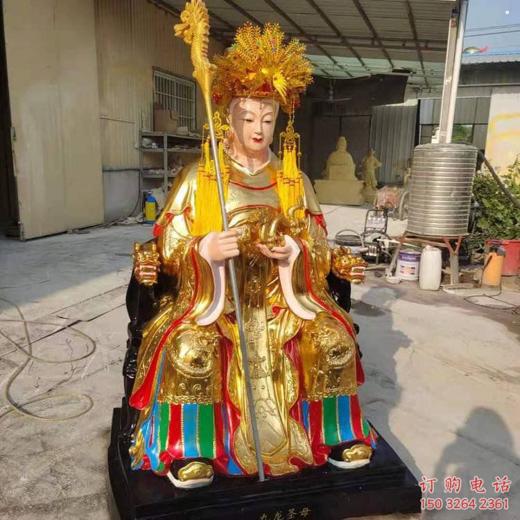 预定老母神像，铸铜工艺，大型老母神像加工