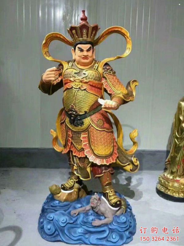 供应四大天王神像，寺庙神像，仿古四大天王神像厂家