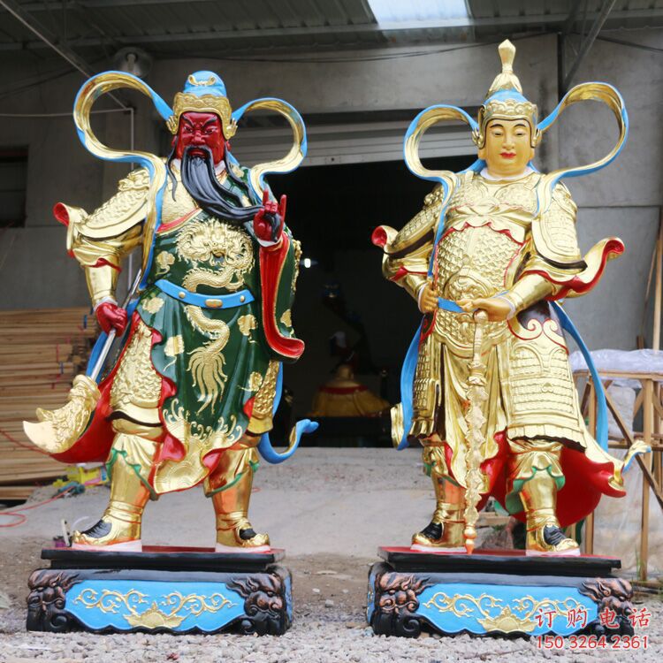 供应四大天王神像，铸铜工艺，铸铜四大天王神像制作