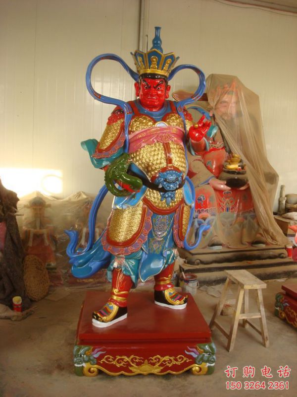 提供四大天王神像，佛堂摆放，寺庙四大天王神像厂家