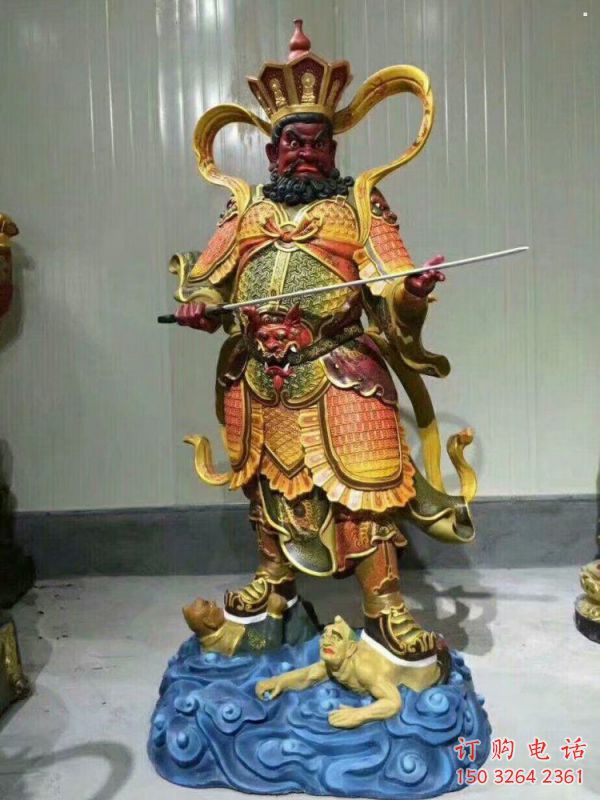 指定四大天王神像，佛堂摆放，铸铜四大天王神像制作