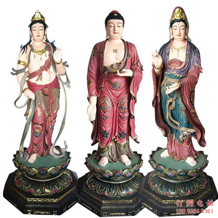 供应东方三圣佛像,彩绘工艺,东方三圣佛像承接 供应东方三圣佛像,彩绘工艺,东方三圣佛像承接