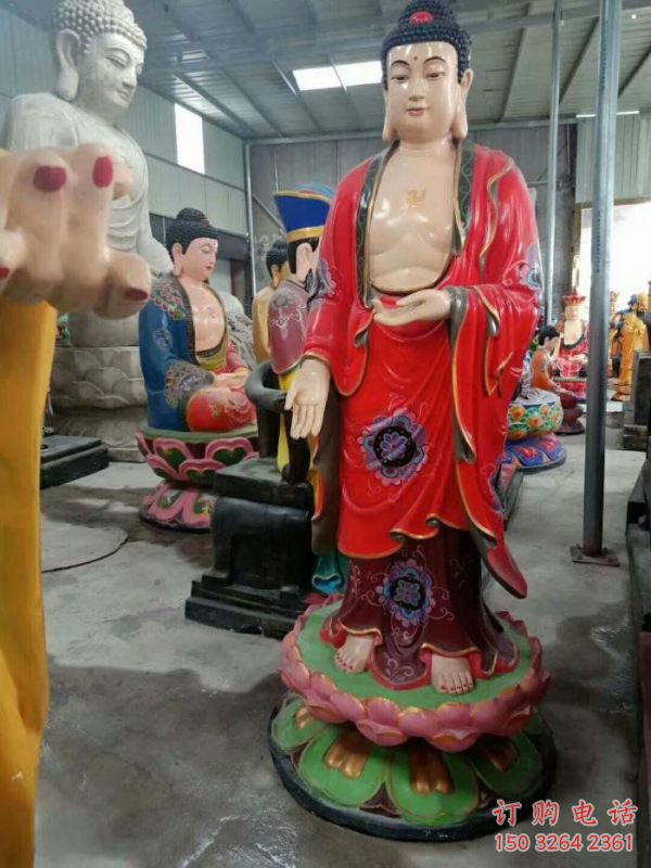 彩绘西方三圣佛像厂,铸铜工艺,寺庙西方三圣佛像厂家 彩绘西方三圣佛像厂,铸铜工艺,寺庙西方三圣佛像厂家