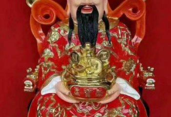文财神像制作，寺庙神像，寺庙文财神像厂家