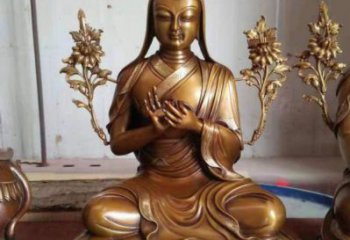 藏佛铜佛像制作，家用佛像，铸铜藏佛佛像生产