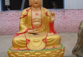 大型三世佛像厂家，玻璃钢材质，玻璃钢三世佛像生产