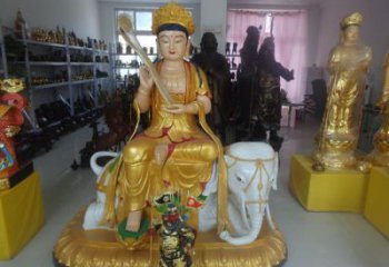 户外文殊普贤佛像工厂，仿古佛像，文殊普贤菩萨佛像选用