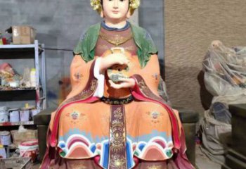 提供三霄奶奶神像，仿古神像，大型三霄奶奶神像加工