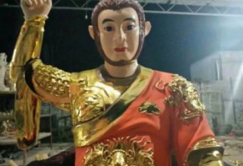 寺庙齐天大圣佛像生产，彩绘工艺，齐天大圣佛像承接