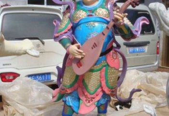 四大天王神像制作，彩绘工艺，铸铜四大天王神像制作