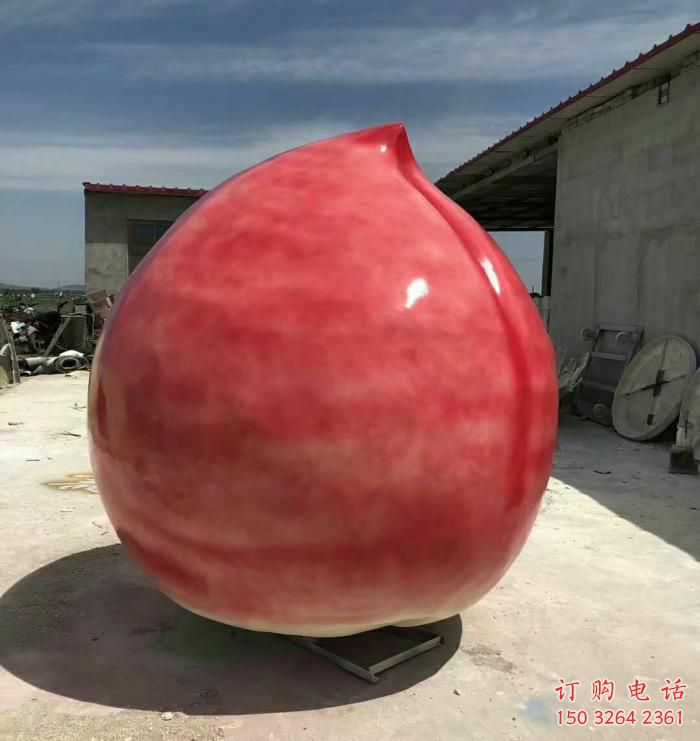 马尾公园寿桃雕塑 马尾公园寿桃雕塑