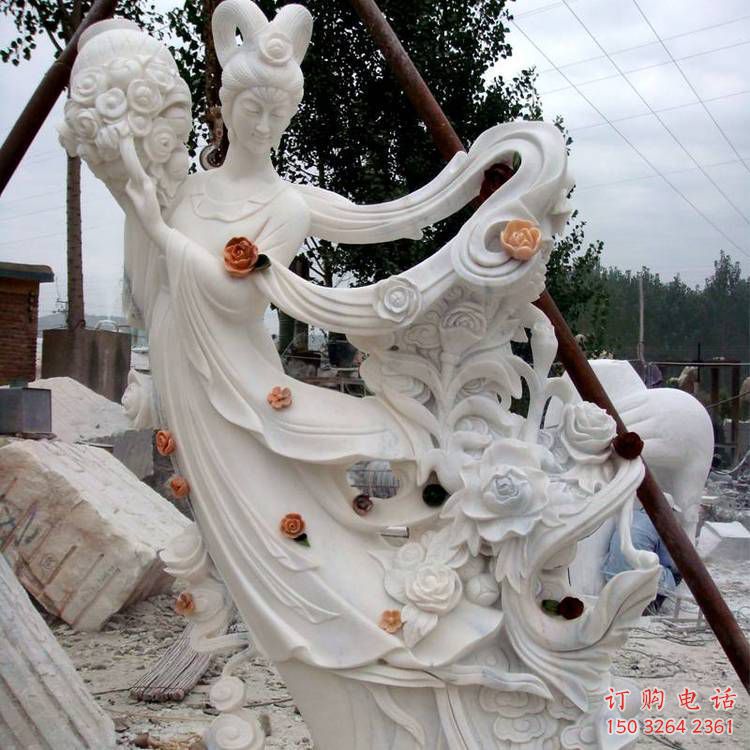 阳江公园天女散花雕塑