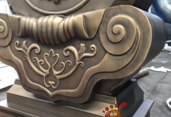 仓山抱箍铸造观赏型，露天雕塑，铸铜抱箍雕塑订做