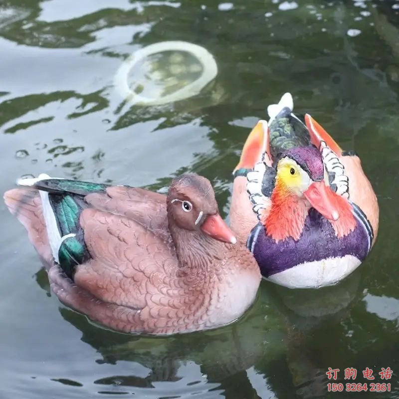 琼海园林鸳鸯雕塑