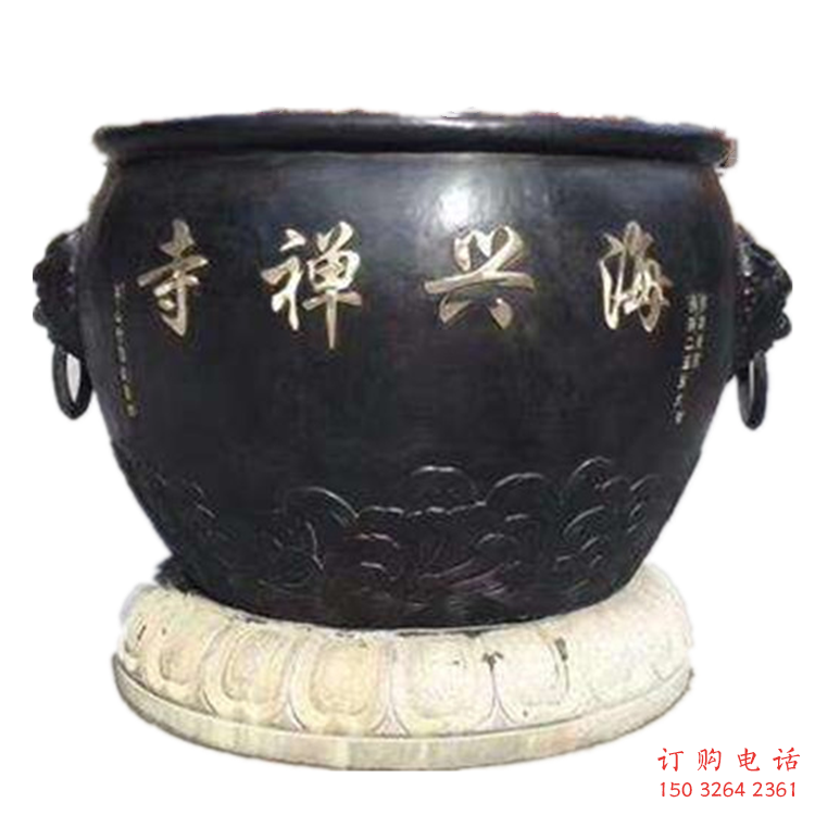 焦作铸铜缸雕塑预定 焦作铸铜缸雕塑预定