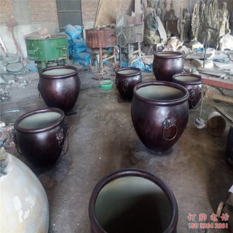 洛阳铸铜缸雕塑订购 洛阳铸铜缸雕塑订购