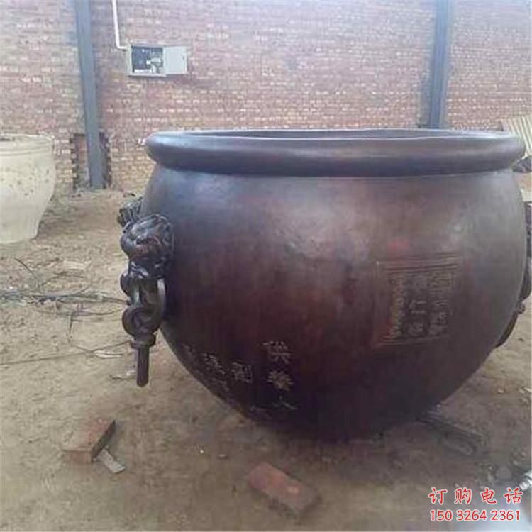 周口铸铜缸雕塑公司 周口铸铜缸雕塑公司