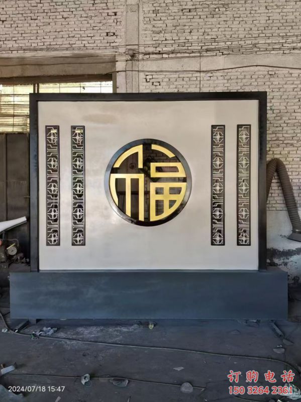 濮阳景墙雕塑生产